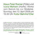Konzert mit Klaus-Peter Riemer und Ivana Mehlem
